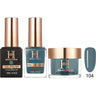 Honey's Nail Secret Combo - UV/LED Soak Off Gel Polish 0.5 oz. + Nail Lacquer 0.5 oz. + Acrylic Powder 2 oz. - #HP 104