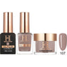 Honey's Nail Secret Combo - UV/LED Soak Off Gel Polish 0.5 oz. + Nail Lacquer 0.5 oz. + Acrylic Powder 2 oz. - #HP 107