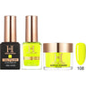 Honey's Nail Secret Combo - UV/LED Soak Off Gel Polish 0.5 oz. + Nail Lacquer 0.5 oz. + Acrylic Powder 2 oz. - #HP 108