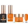 Honey's Nail Secret Combo - UV/LED Soak Off Gel Polish 0.5 oz. + Nail Lacquer 0.5 oz. + Acrylic Powder 2 oz. - #HP 109