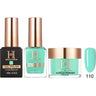 Honey's Nail Secret Combo - UV/LED Soak Off Gel Polish 0.5 oz. + Nail Lacquer 0.5 oz. + Acrylic Powder 2 oz. - #HP 110