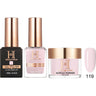 Honey's Nail Secret Combo - UV/LED Soak Off Gel Polish 0.5 oz. + Nail Lacquer 0.5 oz. + Acrylic Powder 2 oz. - #HP 119