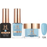 Honey's Nail Secret Combo - UV/LED Soak Off Gel Polish 0.5 oz. + Nail Lacquer 0.5 oz. + Acrylic Powder 2 oz. - #HP 124