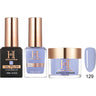 Honey's Nail Secret Combo - UV/LED Soak Off Gel Polish 0.5 oz. + Nail Lacquer 0.5 oz. + Acrylic Powder 2 oz. - #HP 129