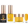 Honey's Nail Secret Combo - UV/LED Soak Off Gel Polish 0.5 oz. + Nail Lacquer 0.5 oz. + Acrylic Powder 2 oz. - #HP 132