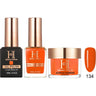 Honey's Nail Secret Combo - UV/LED Soak Off Gel Polish 0.5 oz. + Nail Lacquer 0.5 oz. + Acrylic Powder 2 oz. - #HP 134