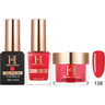 Honey's Nail Secret Combo - UV/LED Soak Off Gel Polish 0.5 oz. + Nail Lacquer 0.5 oz. + Acrylic Powder 2 oz. - #HP 138