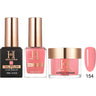 Honey's Nail Secret Combo - UV/LED Soak Off Gel Polish 0.5 oz. + Nail Lacquer 0.5 oz. + Acrylic Powder 2 oz. - #HP 154