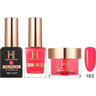 Honey's Nail Secret Combo - UV/LED Soak Off Gel Polish 0.5 oz. + Nail Lacquer 0.5 oz. + Acrylic Powder 2 oz. - #HP 163