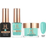 Honey's Nail Secret Combo - UV/LED Soak Off Gel Polish 0.5 oz. + Nail Lacquer 0.5 oz. + Acrylic Powder 2 oz. - #HP 167
