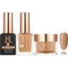 Honey's Nail Secret Combo - UV/LED Soak Off Gel Polish 0.5 oz. + Nail Lacquer 0.5 oz. + Acrylic Powder 2 oz. - #HP 174