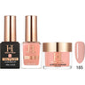 Honey's Nail Secret Combo - UV/LED Soak Off Gel Polish 0.5 oz. + Nail Lacquer 0.5 oz. + Acrylic Powder 2 oz. - #HP 185