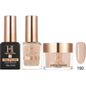 Honey's Nail Secret Combo - UV/LED Soak Off Gel Polish 0.5 oz. + Nail Lacquer 0.5 oz. + Acrylic Powder 2 oz. - #HP 190