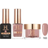 Honey's Nail Secret Combo - UV/LED Soak Off Gel Polish 0.5 oz. + Nail Lacquer 0.5 oz. + Acrylic Powder 2 oz. - #HP 193