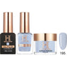 Honey's Nail Secret Combo - UV/LED Soak Off Gel Polish 0.5 oz. + Nail Lacquer 0.5 oz. + Acrylic Powder 2 oz. - #HP 195