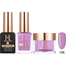 Honey's Nail Secret Combo - UV/LED Soak Off Gel Polish 0.5 oz. + Nail Lacquer 0.5 oz. + Acrylic Powder 2 oz. - #HP 196