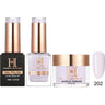 Honey's Nail Secret Combo - UV/LED Soak Off Gel Polish 0.5 oz. + Nail Lacquer 0.5 oz. + Acrylic Powder 2 oz. - #HP 202