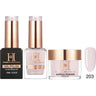 Honey's Nail Secret Combo - UV/LED Soak Off Gel Polish 0.5 oz. + Nail Lacquer 0.5 oz. + Acrylic Powder 2 oz. - #HP 203