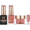 Honey's Nail Secret Combo - UV/LED Soak Off Gel Polish 0.5 oz. + Nail Lacquer 0.5 oz. + Acrylic Powder 2 oz. - #HP 218