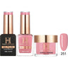 Honey's Nail Secret Combo - UV/LED Soak Off Gel Polish 0.5 oz. + Nail Lacquer 0.5 oz. + Acrylic Powder 2 oz. - #HP 251