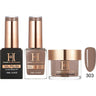 Honey's Nail Secret Combo - UV/LED Soak Off Gel Polish 0.5 oz. + Nail Lacquer 0.5 oz. + Acrylic Powder 2 oz. - #HP 303