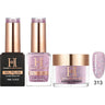 Honey's Nail Secret Combo - UV/LED Soak Off Gel Polish 0.5 oz. + Nail Lacquer 0.5 oz. + Acrylic Powder 2 oz. - #HP 313