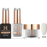 Honey's Nail Secret Combo - UV/LED Soak Off Gel Polish 0.5 oz. + Nail Lacquer 0.5 oz. + Acrylic Powder 2 oz. - #HP 314