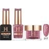 Honey's Nail Secret Combo - UV/LED Soak Off Gel Polish 0.5 oz. + Nail Lacquer 0.5 oz. + Acrylic Powder 2 oz. - #HP 317