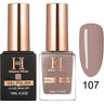 Honey's Nail Secret Duo - UV/LED Soak Off Gel Polish 0.5 oz. + Nail Lacquer 0.5 oz. - #HP 107