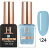 Honey's Nail Secret Duo - UV/LED Soak Off Gel Polish 0.5 oz. + Nail Lacquer 0.5 oz. - #HP 124