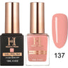 Honey's Nail Secret Duo - UV/LED Soak Off Gel Polish 0.5 oz. + Nail Lacquer 0.5 oz. - #HP 137