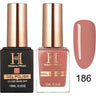 Honey's Nail Secret Duo - UV/LED Soak Off Gel Polish 0.5 oz. + Nail Lacquer 0.5 oz. - #HP 186