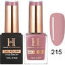 Honey's Nail Secret Duo - UV/LED Soak Off Gel Polish 0.5 oz. + Nail Lacquer 0.5 oz. - #HP 215
