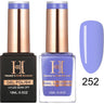 Honey's Nail Secret Duo - UV/LED Soak Off Gel Polish 0.5 oz. + Nail Lacquer 0.5 oz. - #HP 252