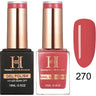 Honey's Nail Secret Duo - UV/LED Soak Off Gel Polish 0.5 oz. + Nail Lacquer 0.5 oz. - #HP 270