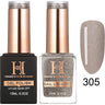 Honey's Nail Secret Duo - UV/LED Soak Off Gel Polish 0.5 oz. + Nail Lacquer 0.5 oz. - #HP 305