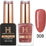 Honey's Nail Secret Duo - UV/LED Soak Off Gel Polish 0.5 oz. + Nail Lacquer 0.5 oz. - #HP 308