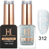 Honey's Nail Secret Duo - UV/LED Soak Off Gel Polish 0.5 oz. + Nail Lacquer 0.5 oz. - #HP 312