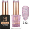 Honey's Nail Secret Duo - UV/LED Soak Off Gel Polish 0.5 oz. + Nail Lacquer 0.5 oz. - #HP 313