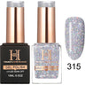 Honey's Nail Secret Duo - UV/LED Soak Off Gel Polish 0.5 oz. + Nail Lacquer 0.5 oz. - #HP 315
