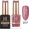 Honey's Nail Secret Duo - UV/LED Soak Off Gel Polish 0.5 oz. + Nail Lacquer 0.5 oz. - #HP 317