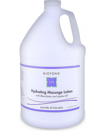 Hydrating Massage Lotion with Lavender & Calendula / 1 Gallon by Biotone