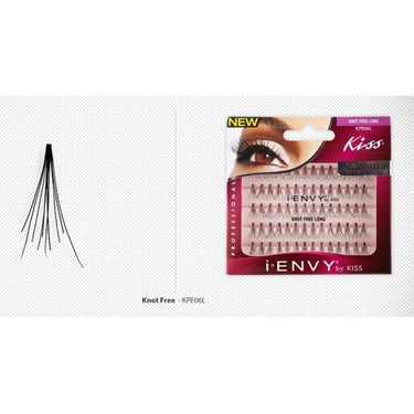 iENVY Eyelash Extenstions - Long Black - Case of 72 packs by Kiss