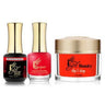 iGel 3-in-1 (GEL + LACQUER + DIP POWDER) - DD65 FIRED UP RED