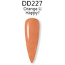iGel Dip & Dap Powder - ORANGE U HAPPY? - DD227 / 2 oz.