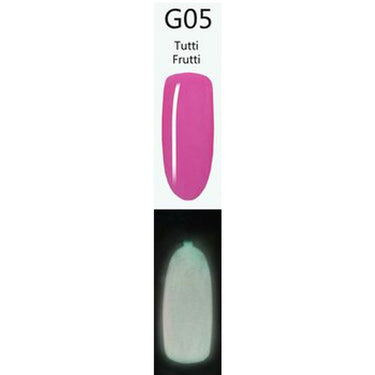 iGel LB Glow-in-the-Dark Gel Color - #G05 Tutti Frutti / 0.6 oz.