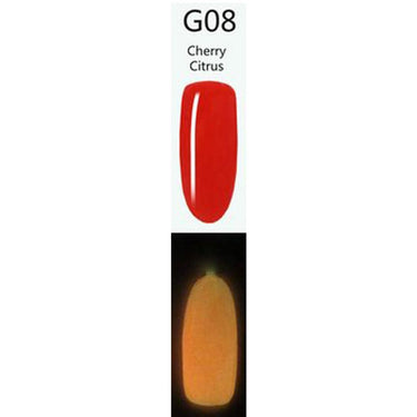 iGel LB Glow-in-the-Dark Gel Color - #G08 Cherry Citrus / 0.6 oz.