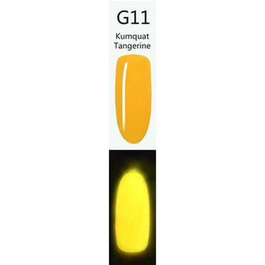 iGel LB Glow-in-the-Dark Gel Color - #G11 Kumquat Tangerine / 0.6 oz.