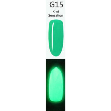 iGel LB Glow-in-the-Dark Gel Color - #G15 Kiwi Sensation / 0.6 oz.