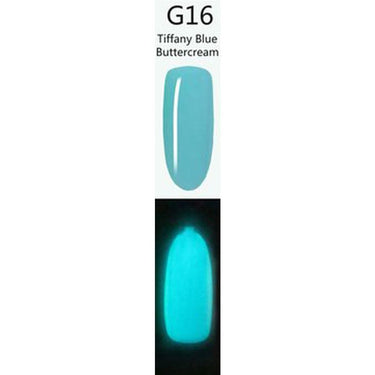 iGel LB Glow-in-the-Dark Gel Color - #G16 Tiffany Blue Buttercream / 0.6 oz.